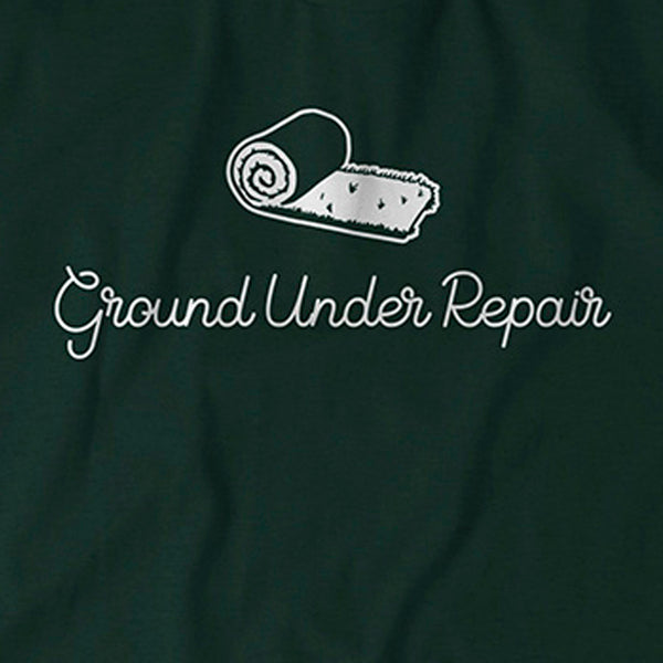 Ground Under Repair Logo Script