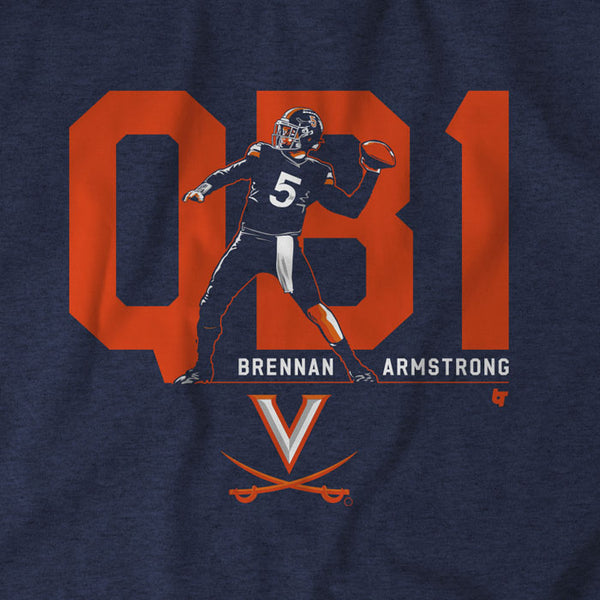 Virginia Football: Brennan Armstrong QB1