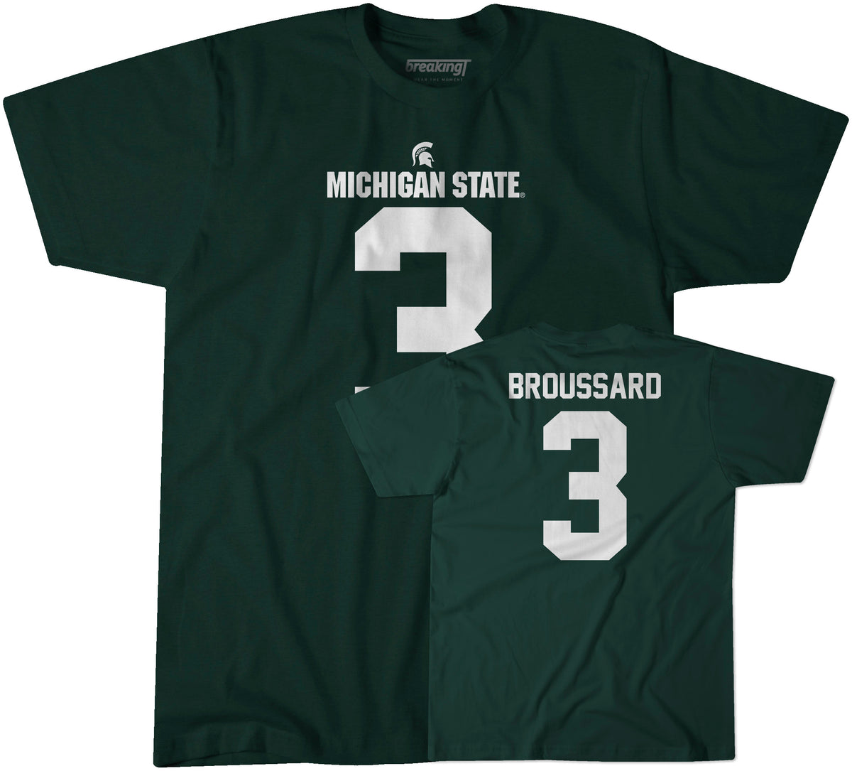 Michigan State University - Mesh Fashion Football Jersey - Green