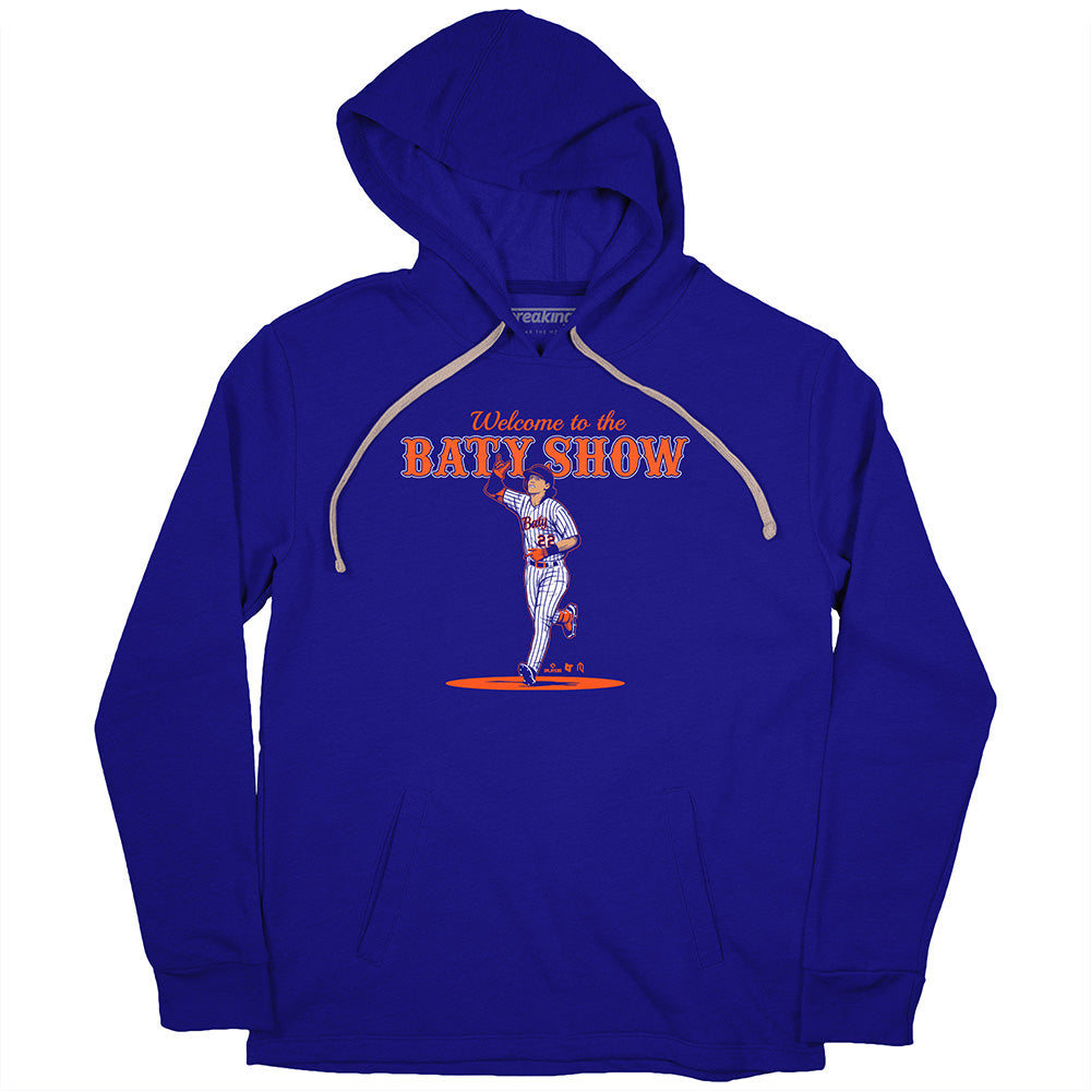 New York Mets Brett Baty welcome to the Baty show shirt, hoodie