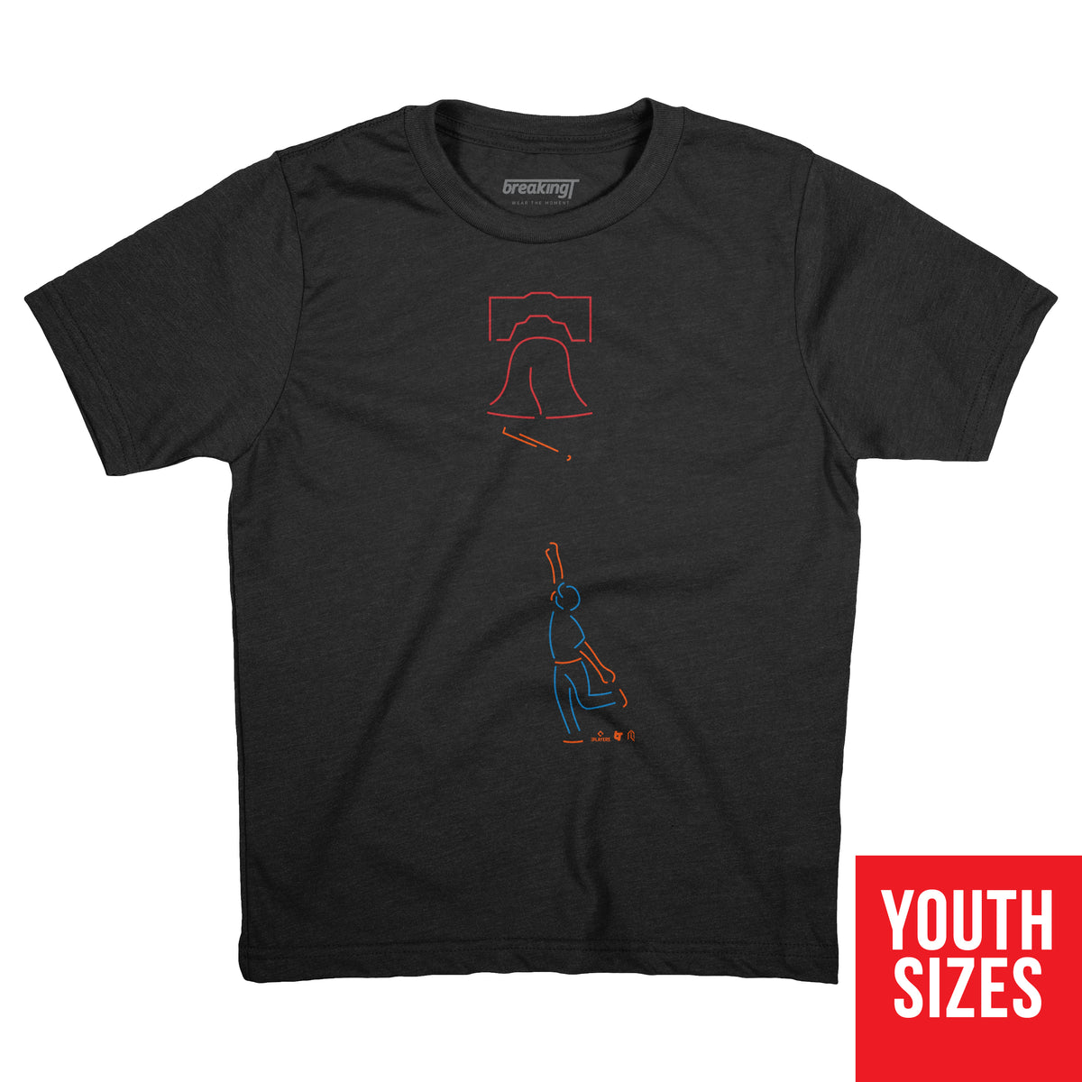Mark Canha: Neon Bat Flip, Youth T-Shirt / Medium - MLB_AthleteLogos - Sports Fan Gear | breakingt