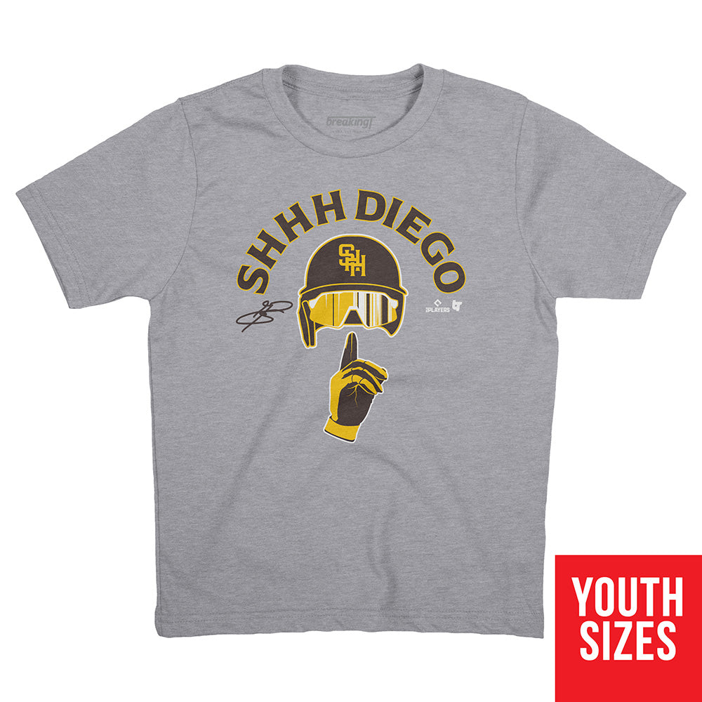 Jurickson Profar: Shhh Shirt, San Diego - MLBPA Licensed - BreakingT