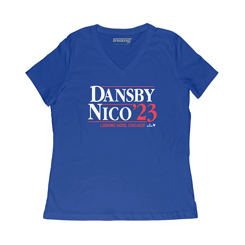 Dansby Swanson Nico Hoerner T-Shirt Chicago Cubs Baseball Jersey
