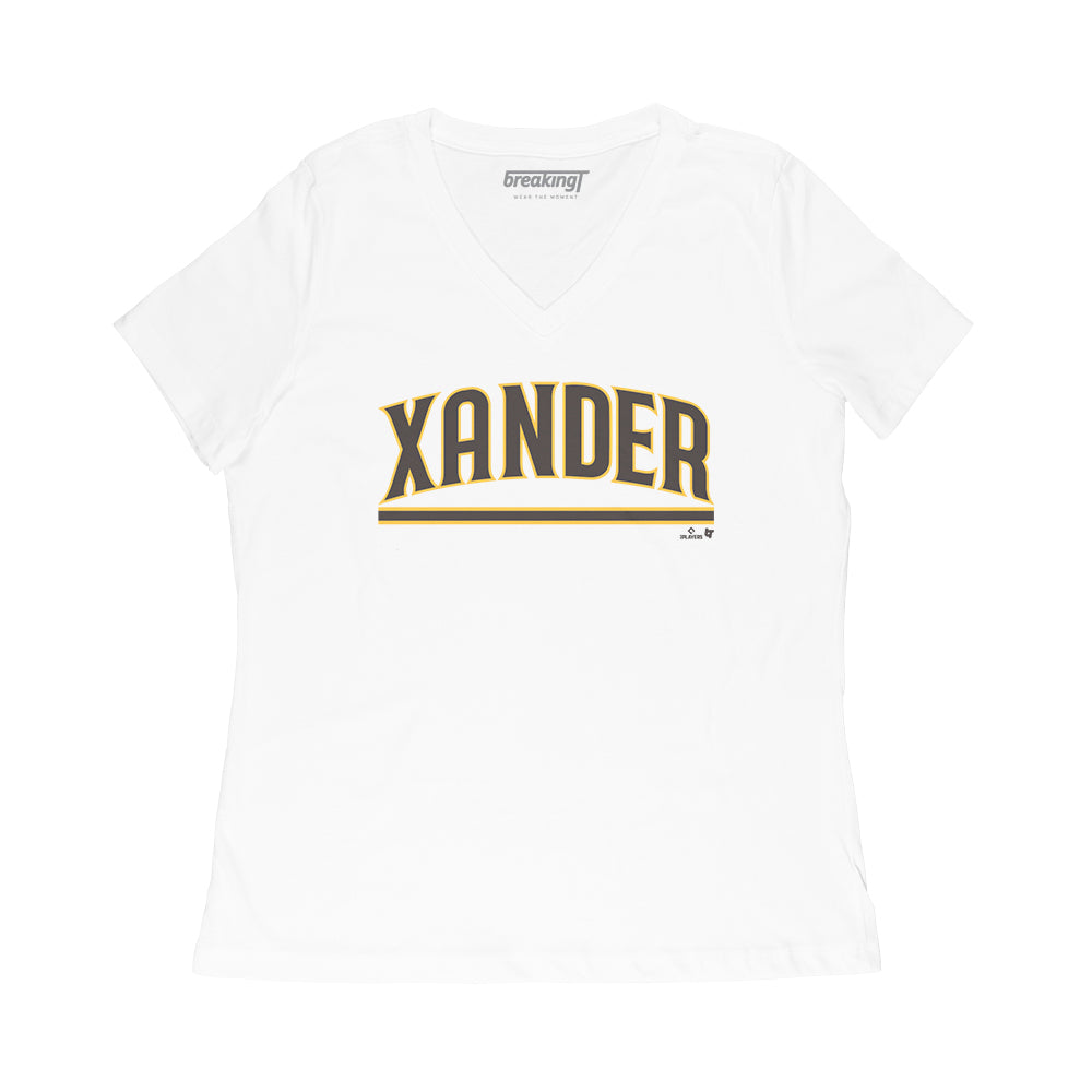 Xander Bogaerts Shirt for Women (Women's V-Neck, Small