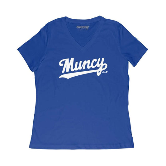 Max Muncy: Los Angeles Text Shirt + Hoodie - MLBPA Licensed -BreakingT