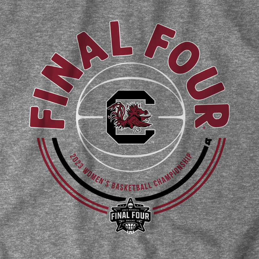 South Carolina Final Four Circle NCAA + USC Licensed BreakingT