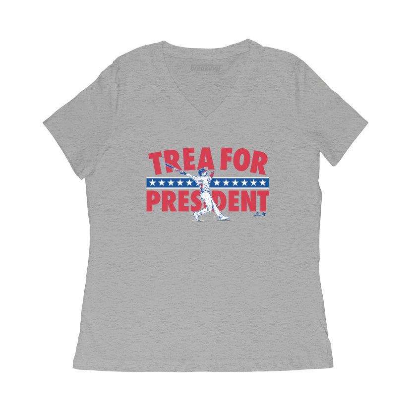 Trea Turner for President, Youth T-Shirt / Small - MLB - Sports Fan Gear | breakingt