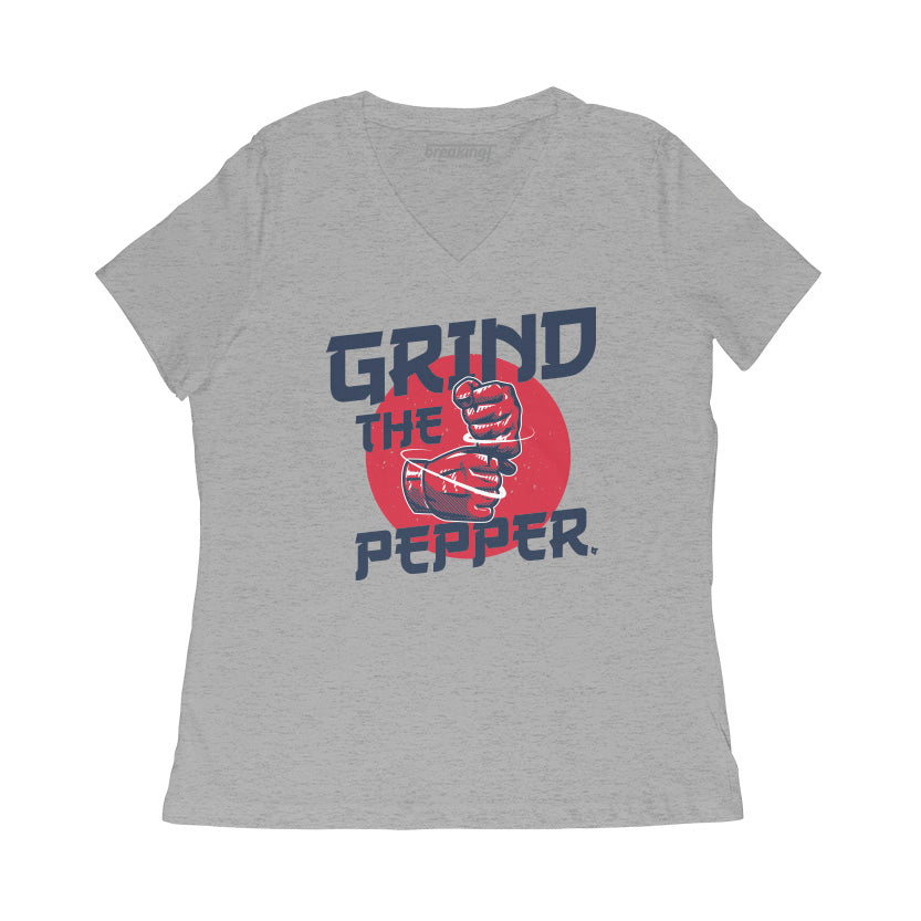 Grind the Pepper Shirt + Hoodie - St. Louis Baseball - BreakingT