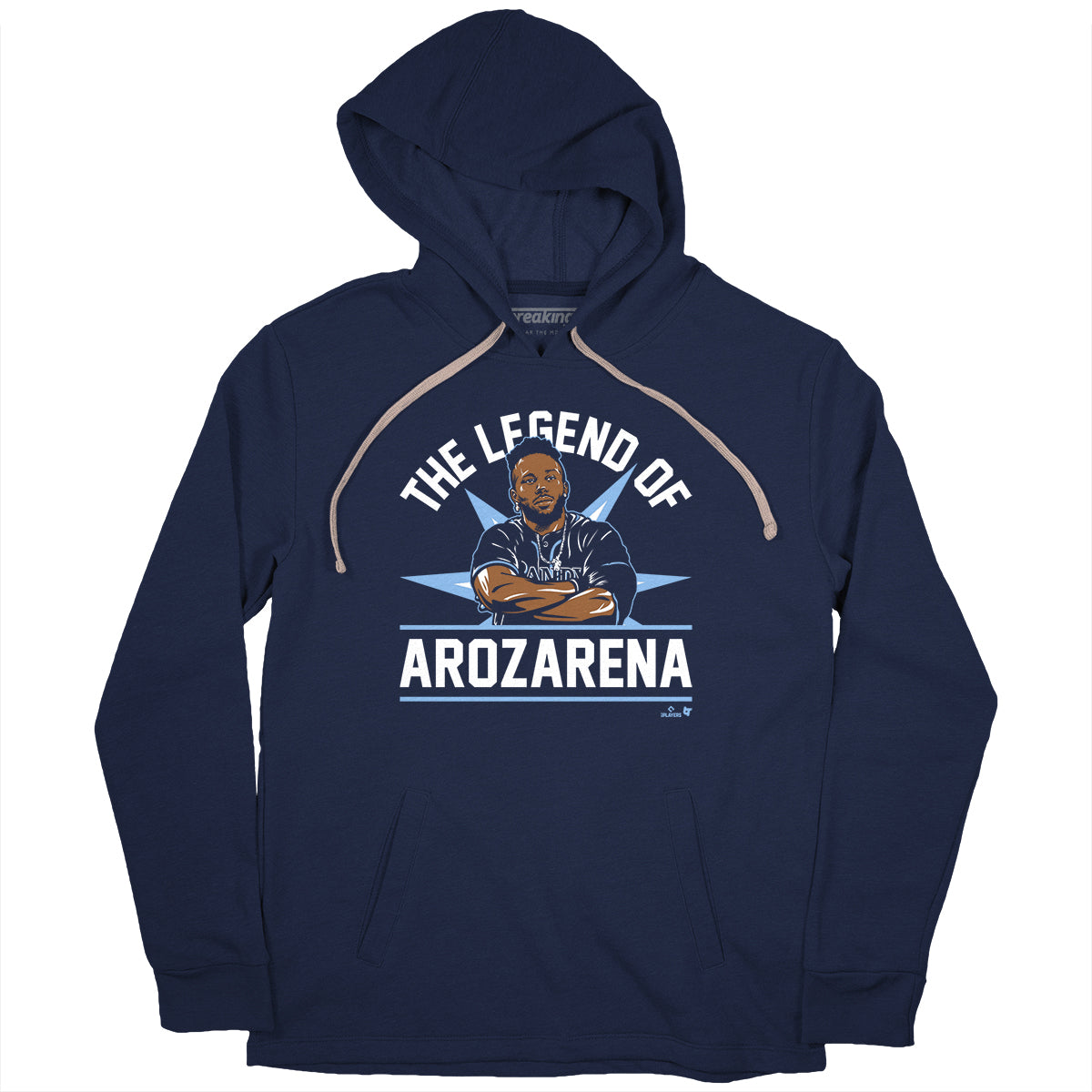 Randy Arozarena Shirt, Tampa Bay Baseball - MLBPA Licensed - BreakingT