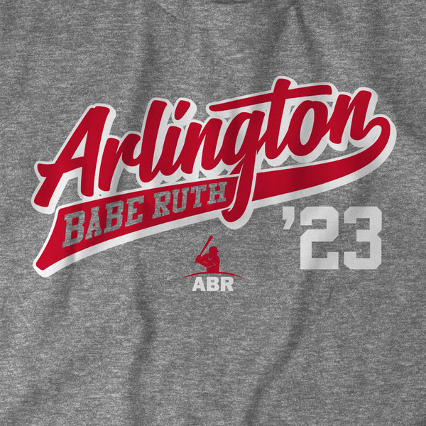 Arlington Babe Ruth 2023 Exclusive Gray