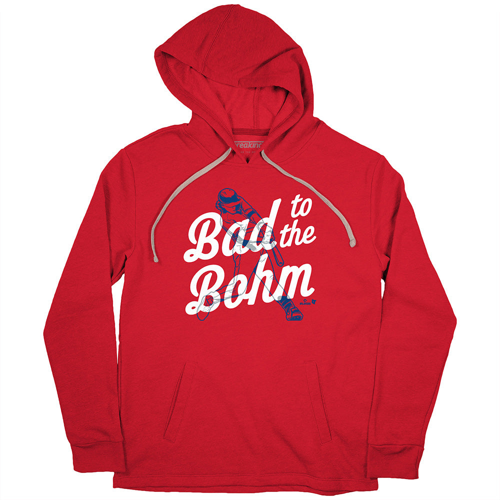 Original Alec Bohm Philadelphia Phillies Bad To The Bohm T-shirt
