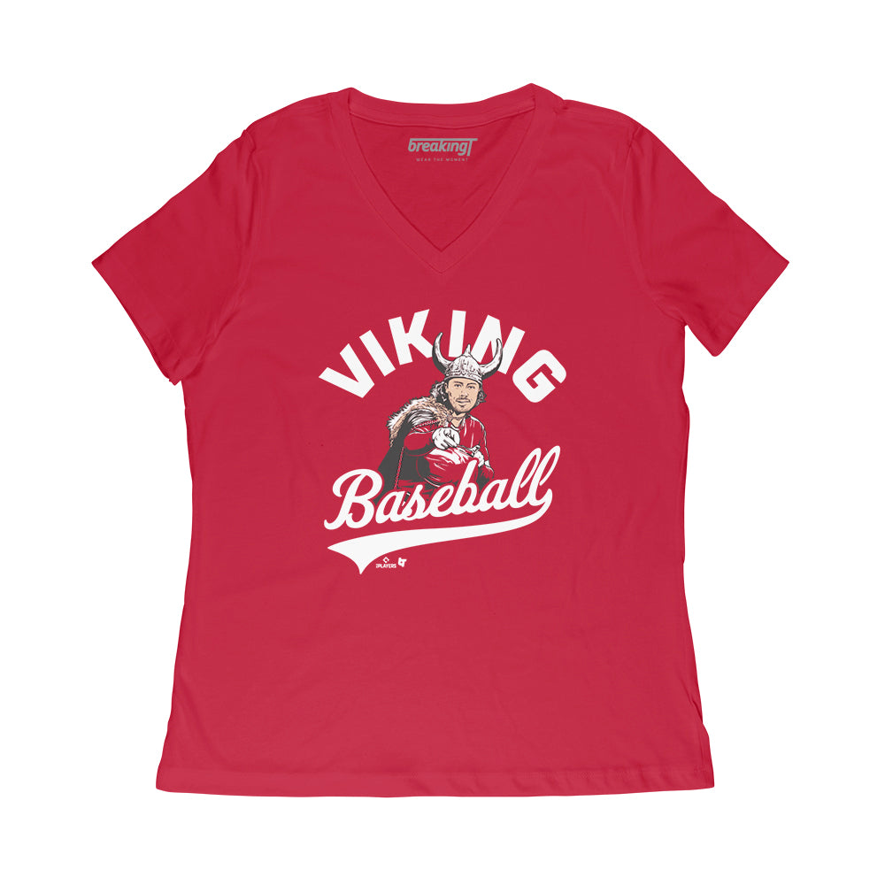 Jonathan India Viking Baseball T-shirt - Shibtee Clothing