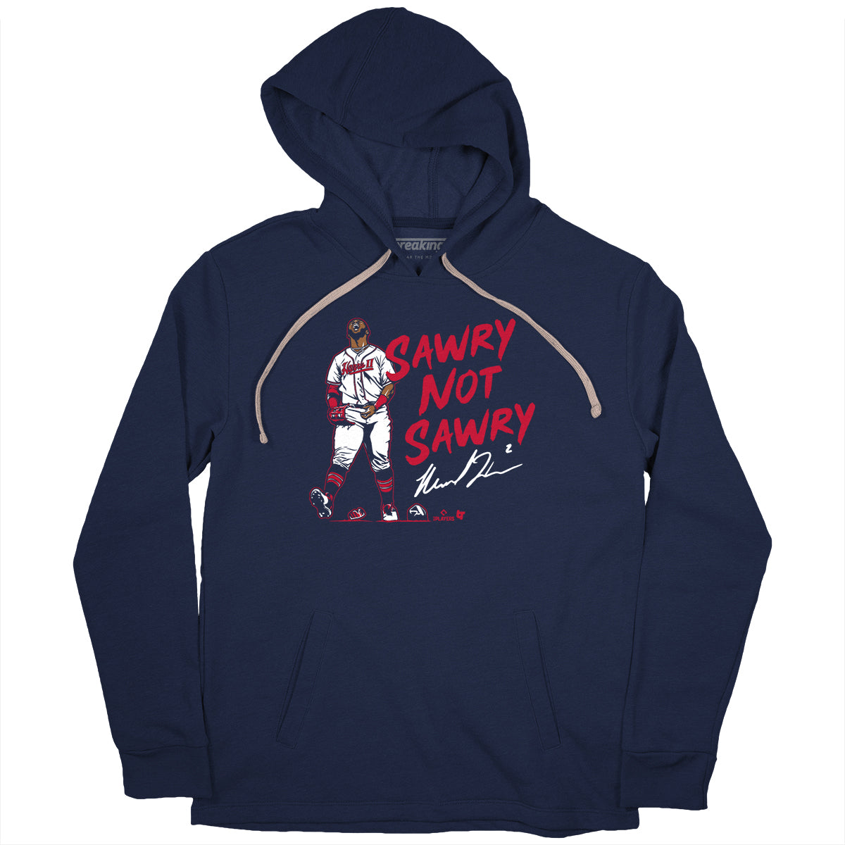sawry Not sawry II Shirt | Michael Harris II Atlanta Baseball Rotowear 3XL