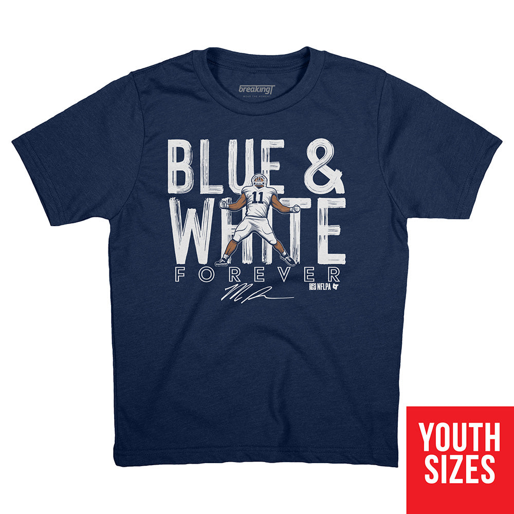 Micah Parsons Blue & White Shirt + Hoodie - NFLPA Licensed