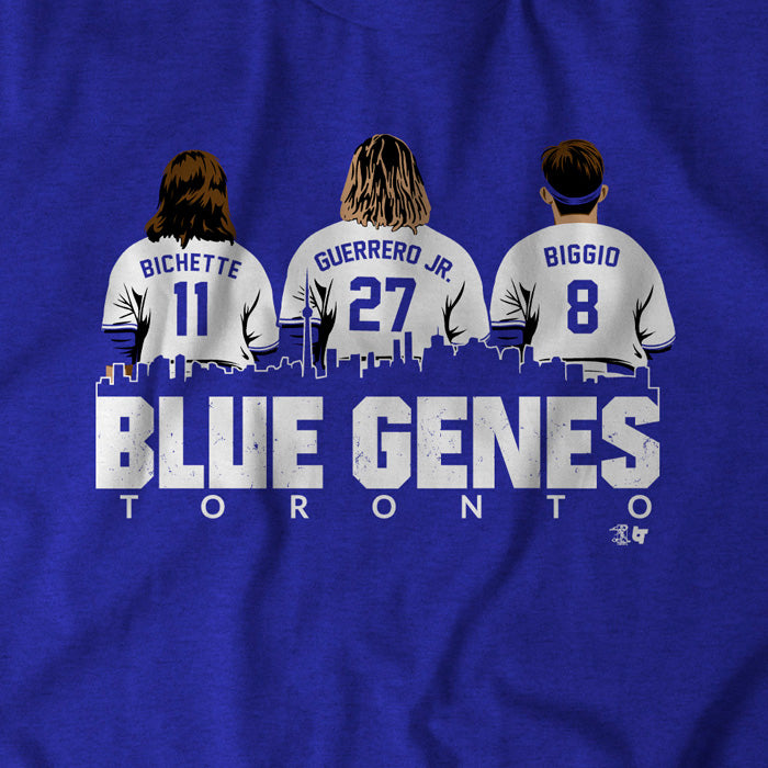 Guerrero, Biggio, Bichette Shirt - Toronto Blue Genes - BreakingT