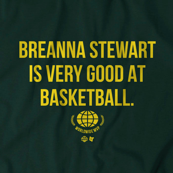 Breanna Stewart: Stew York, Adult T-Shirt / Extra Large - WNBA - Sports Fan Gear | breakingt