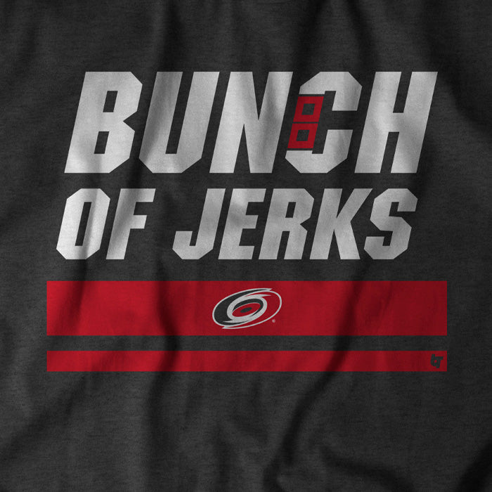 Why are the Carolina Hurricanes calling themselves a 'bunch of jerks'?