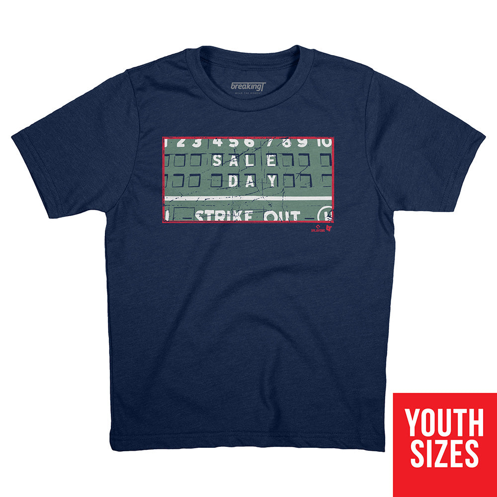 Chris Sale: Sale Day, Youth T-Shirt / Large - MLB - Sports Fan Gear | breakingt