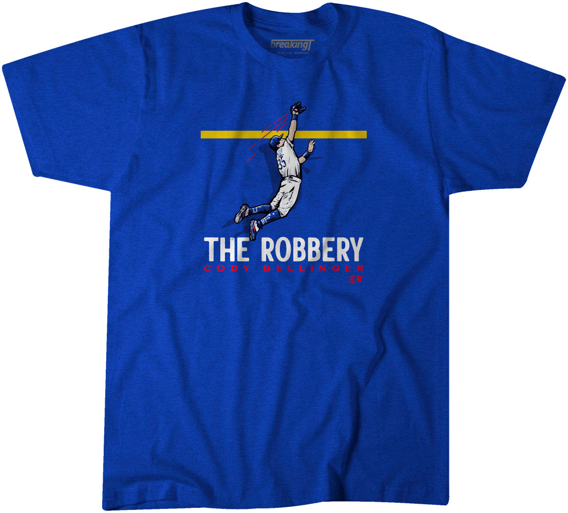 Cody Bellinger The Robbery Shirt, L.A. - MLBPA Licensed - BreakingT