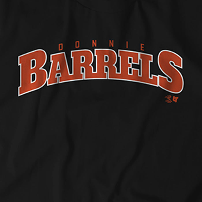 Donovan Solano Donnie Barrels Shirt, SF - MLBPA Licensed -BreakingT
