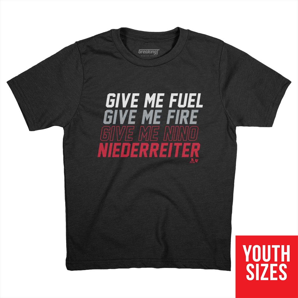 Nino Niederreiter Backer T-Shirt - Ash - Tshirtsedge