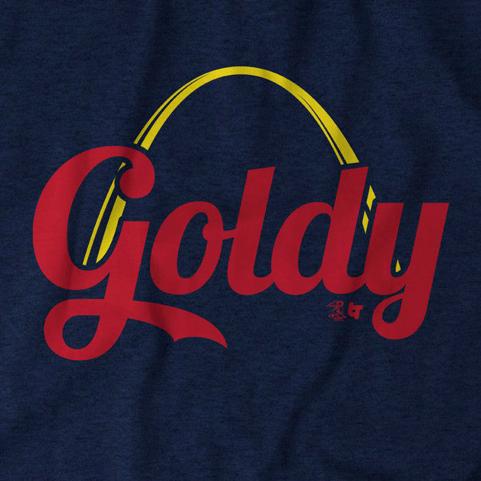 Paul Goldschmidt St. Louis Shirt, Goldy Arch - BreakingT