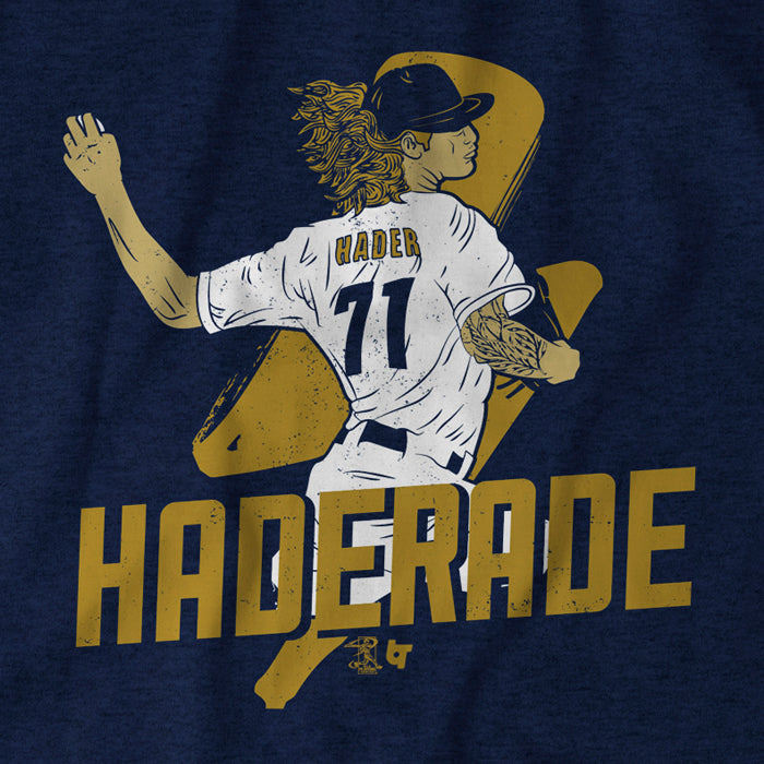 Josh Hader Shirt, Haderade - BreakingT