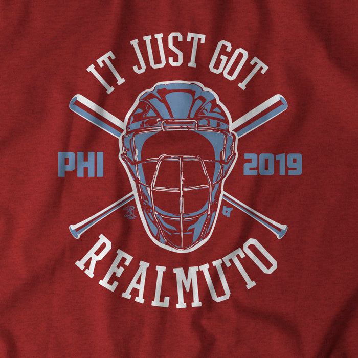  Officially Licensed JT Realmuto - It Just Got Realmuto T-Shirt  : Sports & Outdoors