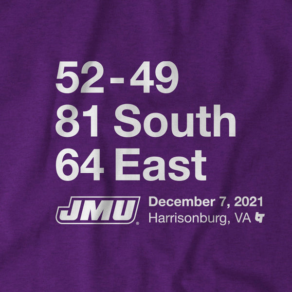 JMU: 81 South 64 East