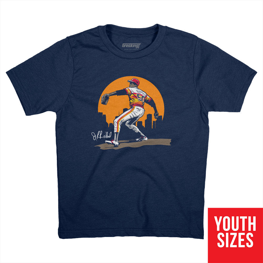 Vintage Signed (J.R. Richard) Astros Shirt Size Medium