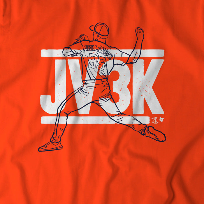 Justin Verlander Houston Astros 3000 Career Strikeouts Shirt