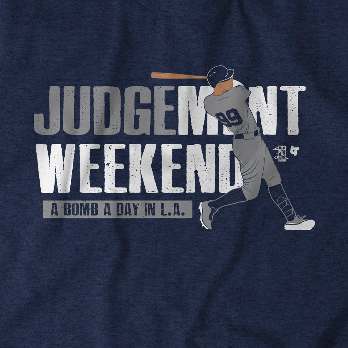 New York Baseball Player Judgement Day Aaron Judge Shirt t-shirt