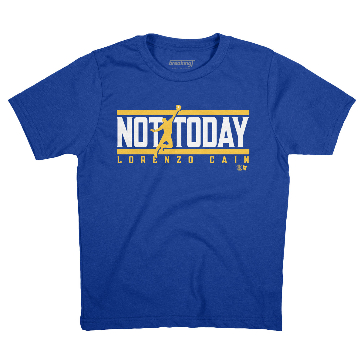 Not Today, Small / Youth T-Shirt - MLB - Blue - Sports Fan Gear | breakingt