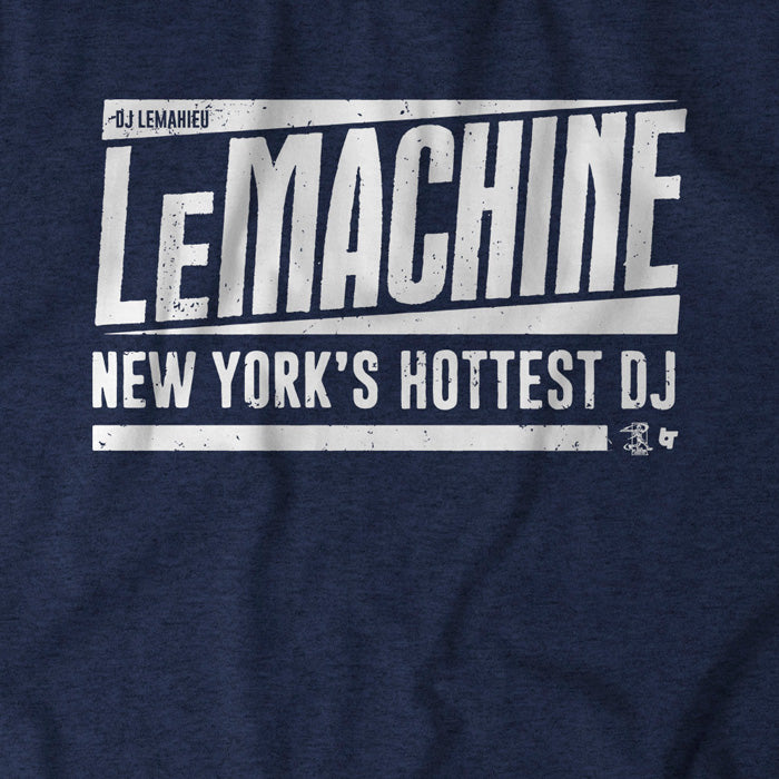 D.J. LeMahieu Shirt - LeMachine, New York, MLBPA - BreakingT