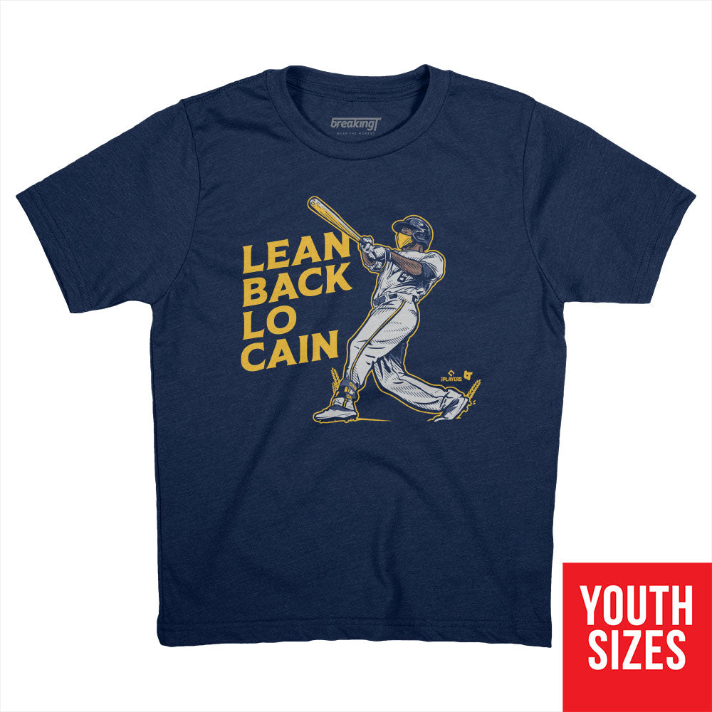 Lorenzo Cain MLBPA Milwaukee Baseball Three Kid$ Premium T-Shirt