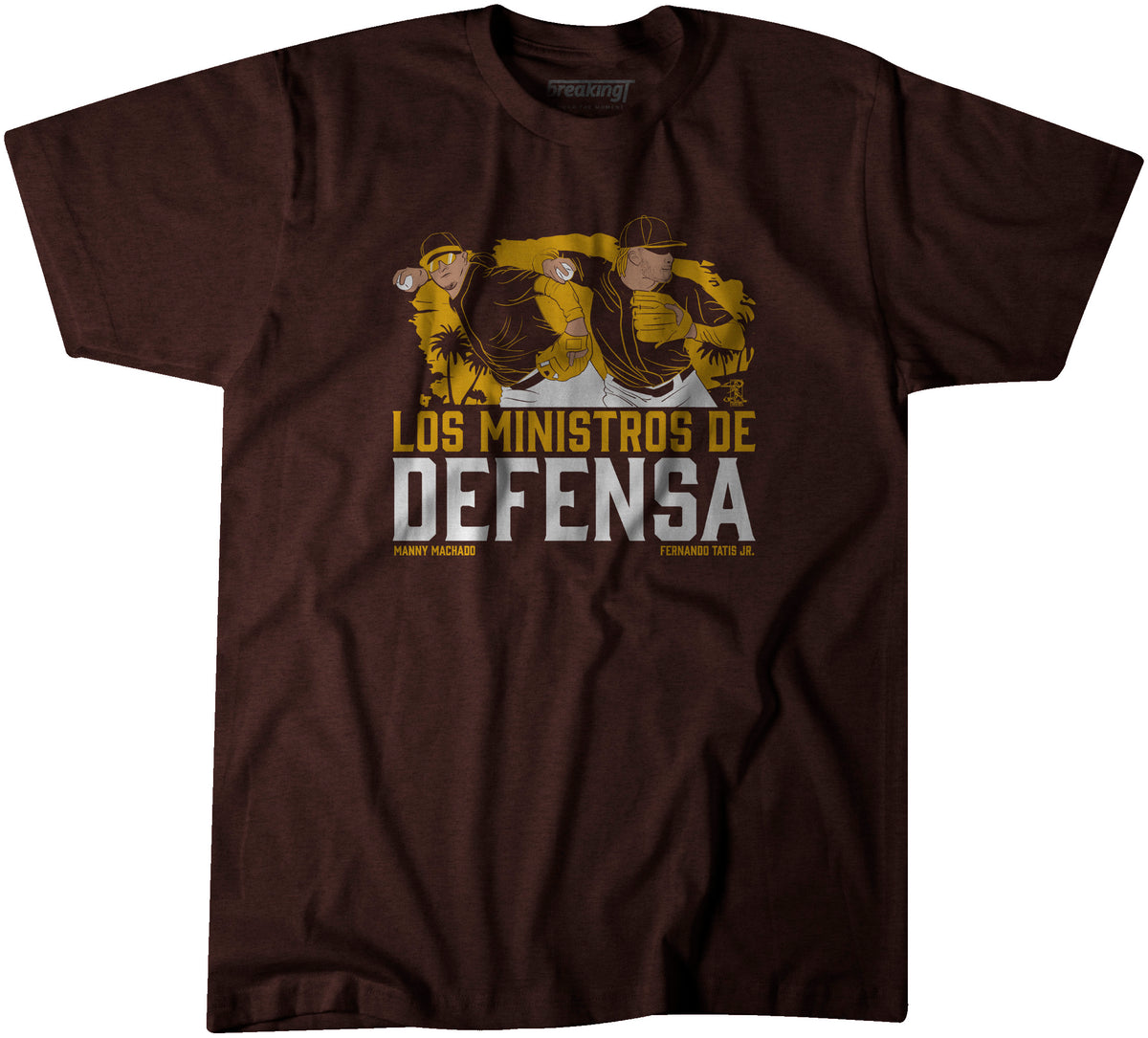 Los Ministros de defensa, Small - MLB - Brown - Sports Fan Gear | breakingt