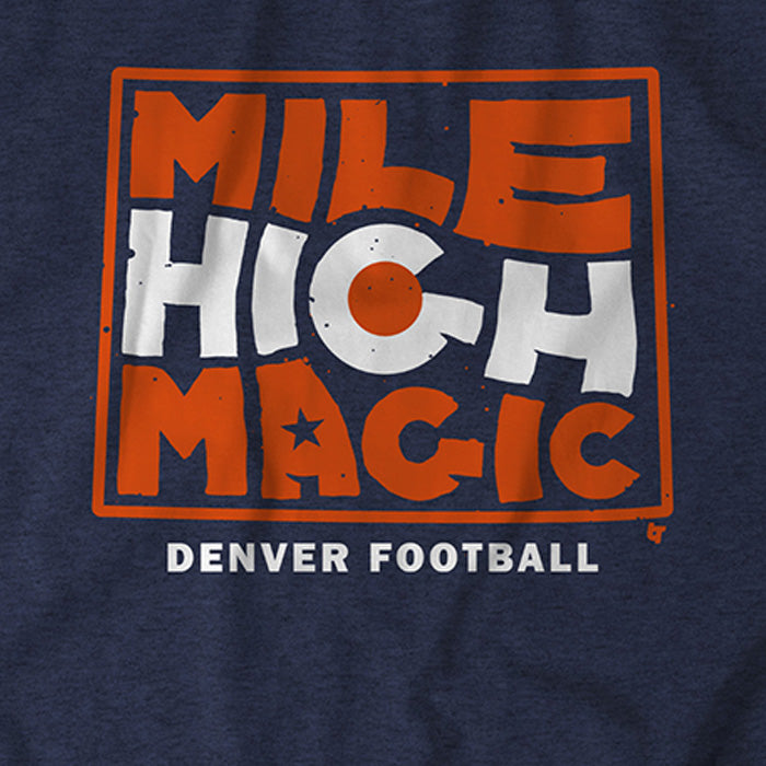 Denver Football Crewneck Denver Football Sweatshirt Mile 