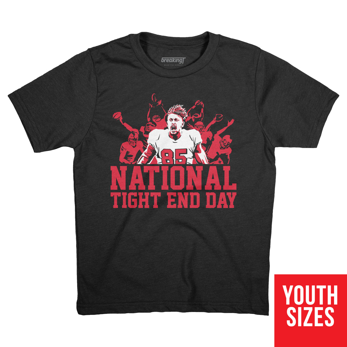 George Kittle Apparel, Officially Licensed National TE Day - BreakingT