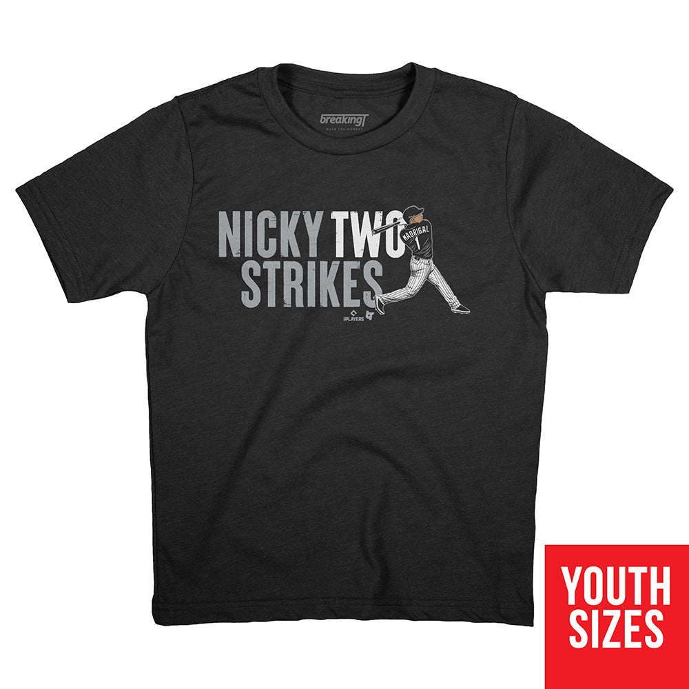 Nick Madrigal Chicago Cubs Youth Black Midnight Mascot T-Shirt 