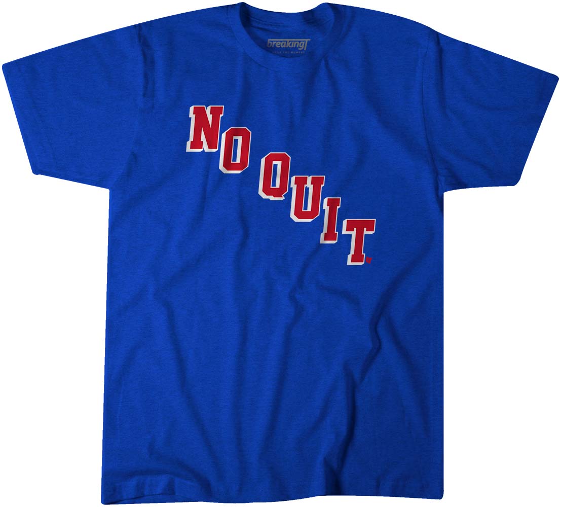 New York Rangers No Quit In New York shirt - Guineashirt Premium ™ LLC