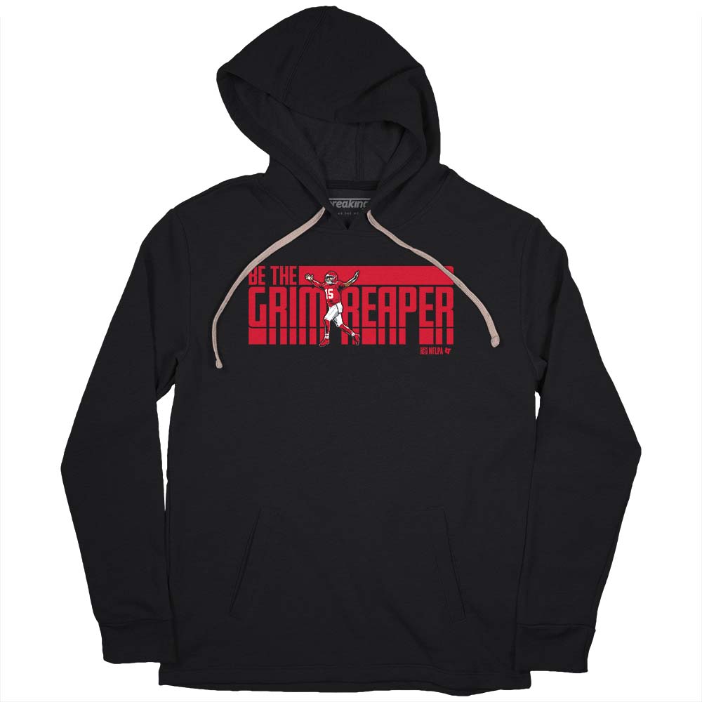 Patrick Mahomes Hoodie, When It's Grim Be The Grim Reaper Andy