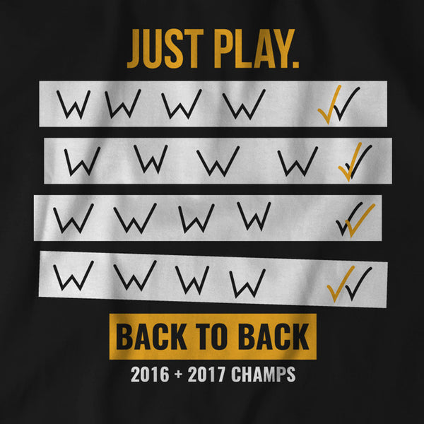 Just Play, Back to Back