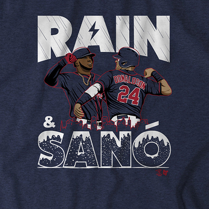 Rain & Sanó Shirt, Minnesota Baseball - MLBPA Licensed - BreakingT