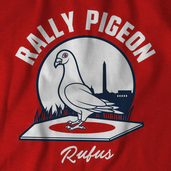 Rufus the Rally Pigeon