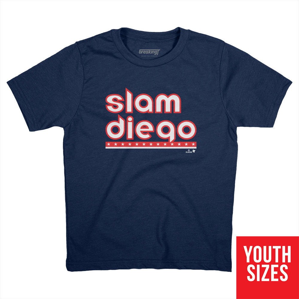 Slam Diego Shirt + Hoodie - San Diego Baseball - BreakingT