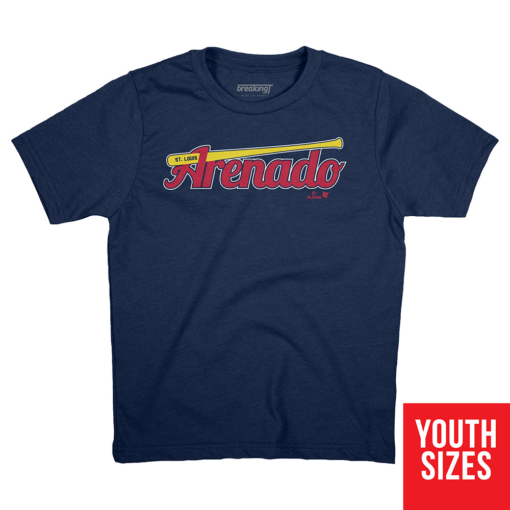 Nolan Arenado Shirt + Hoodie, St. Louis - MLBPA Licensed - BreakingT