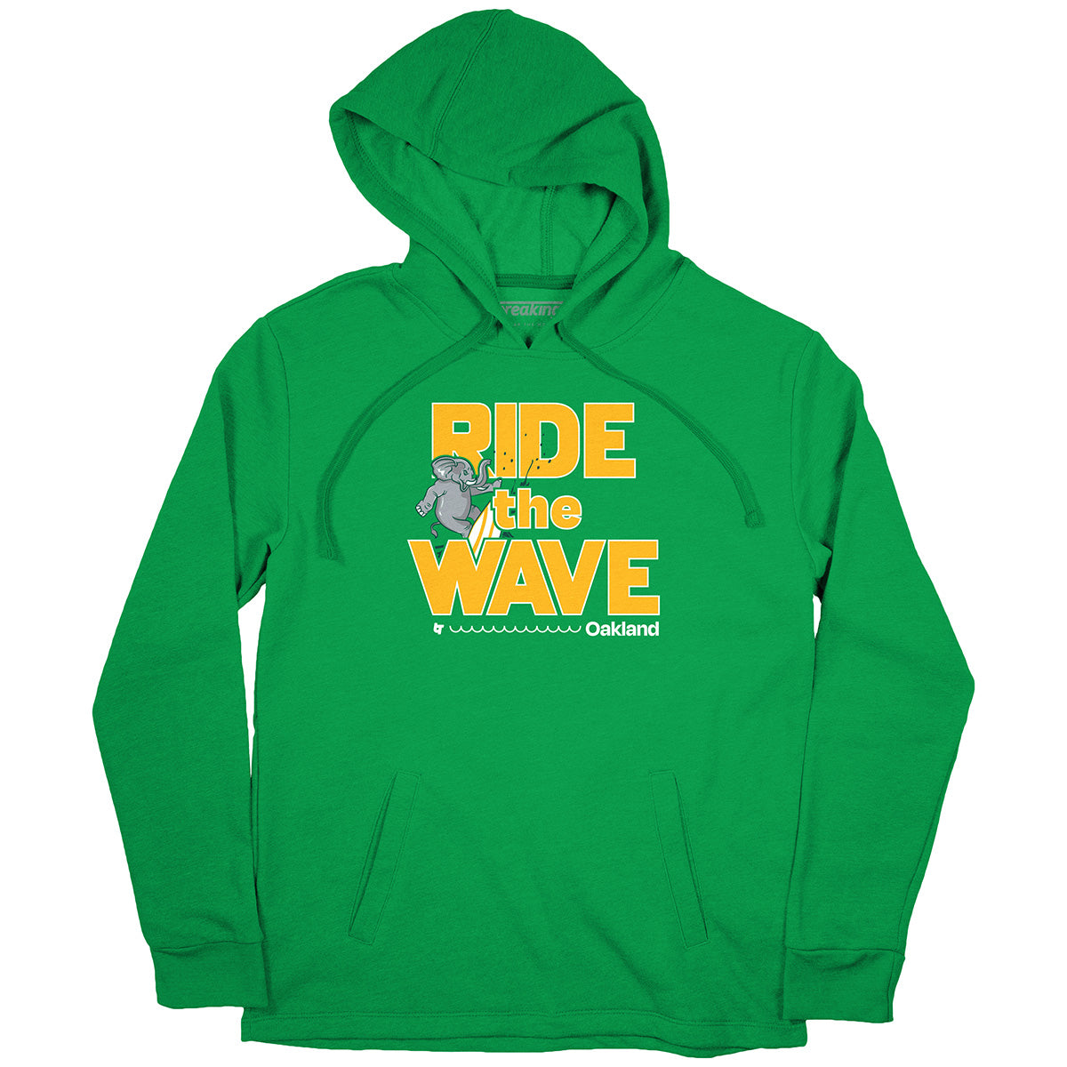 Ride The Wave Surf Oakland Shirt Oakland Baseball BreakingT