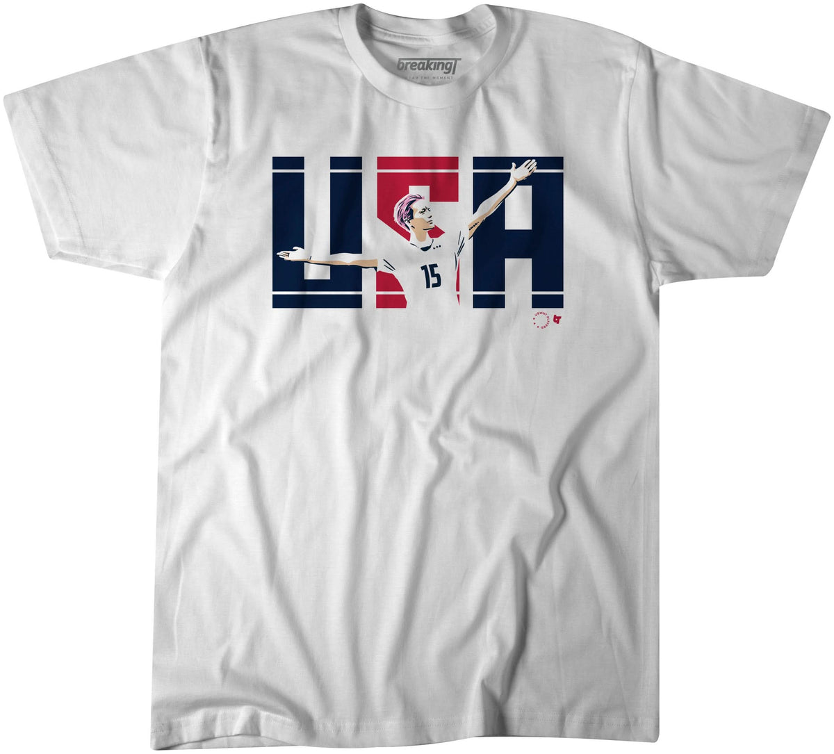 USA Rapinoe Shirt - Megan Rapinoe, USWNT Players Assoc. - BreakingT