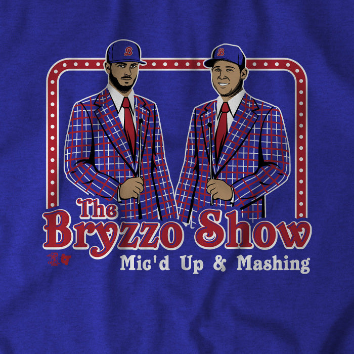 The Bryzzo Show Shirt, Chicago Baseball - MLBPA Licensed -BreakingT