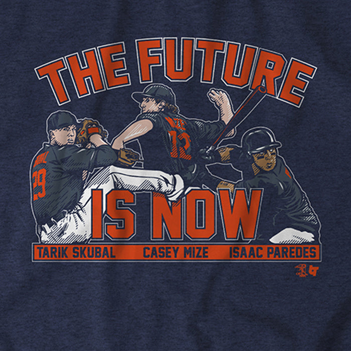 Skubal Mize & Paredes Future is Now Shirt - MLBPA LIcensed - BreakingT